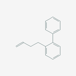 molecular formula C16H16 B142401 4-(2-Biphenyl)-1-butene CAS No. 157581-09-4