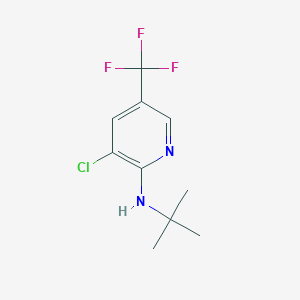 N-(Tert-butyl)-3-chloro-5-(trifluoromethyl)-2-pyridinamine