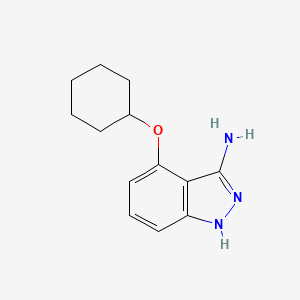 4-(Cyclohexyloxy)-1H-indazol-3-amine