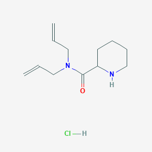 N,N-Diallyl-2-piperidinecarboxamide hydrochloride