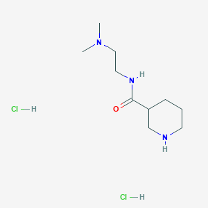 N-[2-(Dimethylamino)ethyl]-3-piperidinecarboxamide dihydrochloride