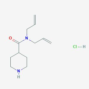 N,N-Diallyl-4-piperidinecarboxamide hydrochloride
