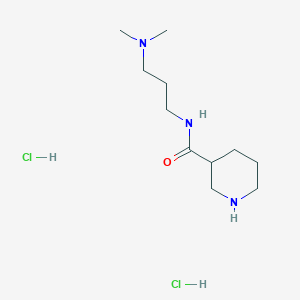 N-[3-(Dimethylamino)propyl]-3-piperidinecarboxamide dihydrochloride