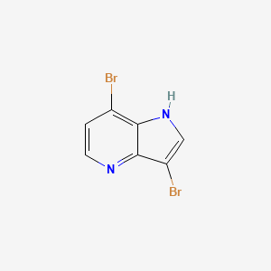 3,7-dibromo-1H-pyrrolo[3,2-b]pyridine
