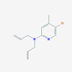 N,N-Diallyl-5-bromo-4-methyl-2-pyridinamine