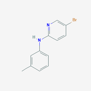 N-(5-Bromo-2-pyridinyl)-N-(3-methylphenyl)amine