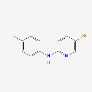 molecular formula C12H11BrN2 B1424088 N-(5-Bromo-2-pyridinyl)-N-(4-methylphenyl)amine CAS No. 1220030-67-0
