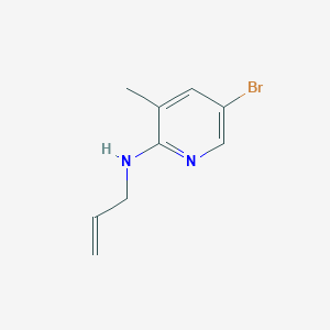 N-Allyl-5-bromo-3-methyl-2-pyridinamine