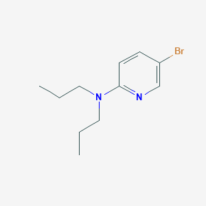 molecular formula C11H17BrN2 B1424105 5-bromo-N,N-dipropylpyridin-2-amine CAS No. 200064-12-6