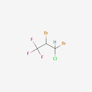 molecular formula C3H2Br2ClF3 B1424108 2,3-Dibromo-3-chloro-1,1,1-trifluoropropane CAS No. 1309602-11-6