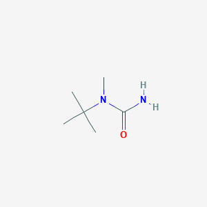 molecular formula C6H14N2O B14241093 N-tert-Butyl-N-methylurea CAS No. 216142-80-2
