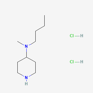 molecular formula C10H24Cl2N2 B1424113 N-Butyl-N-methyl-4-piperidinamine dihydrochloride CAS No. 1220035-47-1