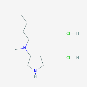 N-Butyl-N-methyl-3-pyrrolidinamine dihydrochloride