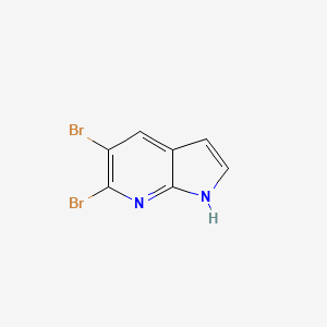 5,6-dibromo-1H-pyrrolo[2,3-b]pyridine
