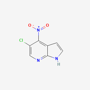 5-chloro-4-nitro-1H-pyrrolo[2,3-b]pyridine