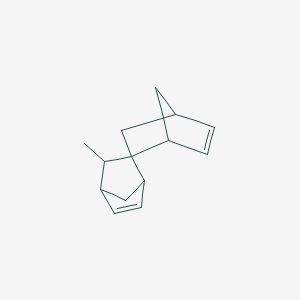 molecular formula C14H18 B14241470 3-Methyl-2,2'-spirobi[bicyclo[2.2.1]heptane]-5,5'-diene CAS No. 403518-41-2