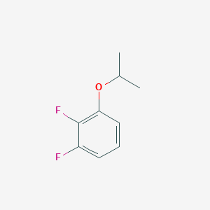 molecular formula C9H10F2O B1424149 1,2-Difluoro-3-isopropoxybenzene CAS No. 1174005-86-7