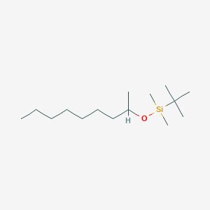 molecular formula C15H34OSi B14241515 2-nonanol, tBDMS CAS No. 272788-08-6