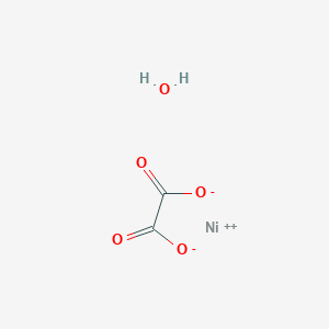 molecular formula C2H2NiO5 B142417 Nickel(II) oxalate hydrate CAS No. 126956-48-7