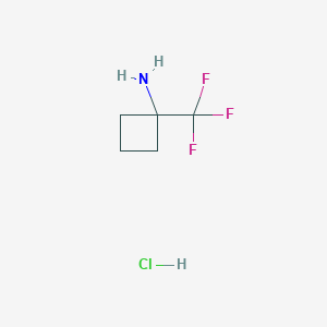 1-(Trifluoromethyl)cyclobutan-1-amine hydrochloride