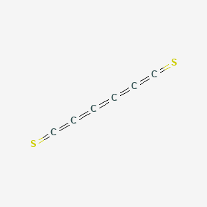 molecular formula C6S2 B14242270 Hexapentaene-1,6-dithione CAS No. 217939-64-5