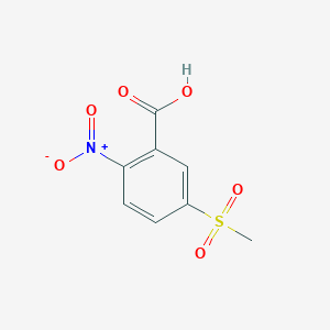 B1424233 5-(Methylsulfonyl)-2-nitrobenzoic acid CAS No. 898547-72-3