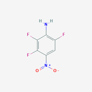 molecular formula C6H3F3N2O2 B1424243 2,3,6-Trifluoro-4-nitroaniline CAS No. 882068-87-3