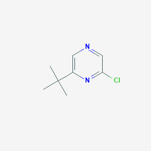 molecular formula C8H11ClN2 B1424263 2-Tert-butyl-6-chloropyrazine CAS No. 614729-25-8