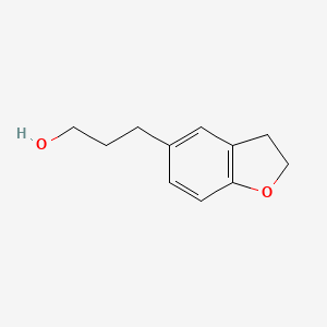 3-(2,3-Dihydro-1-benzofuran-5-yl)propan-1-ol