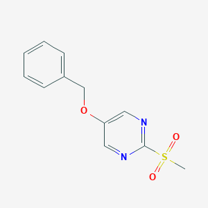 2-Methylsulfonyl-5-phenylmethoxypyrimidine