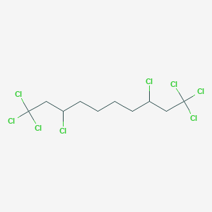 molecular formula C10H14Cl8 B1424293 1,1,1,3,8,10,10,10-Octachlorodecane CAS No. 601523-23-3