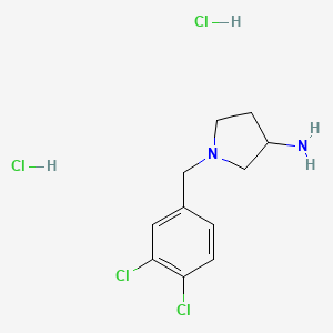 1-(3,4-Dichlorobenzyl)pyrrolidin-3-ylamine dihydrochloride
