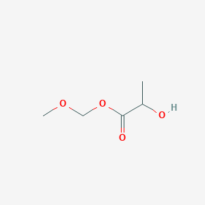 molecular formula C5H10O4 B1424313 Methoxymethyl 2-hydroxypropanoate CAS No. 1697640-97-3