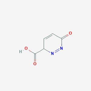 molecular formula C5H4N2O3 B1424335 6-Oxo-3,6-dihydropyridazine-3-carboxylic acid CAS No. 36405-91-1