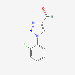 1-(2-chlorophenyl)-1H-1,2,3-triazole-4-carbaldehyde