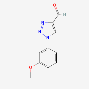 1-(3-Methoxyphenyl)-1H-1,2,3-triazole-4-carbaldehyde