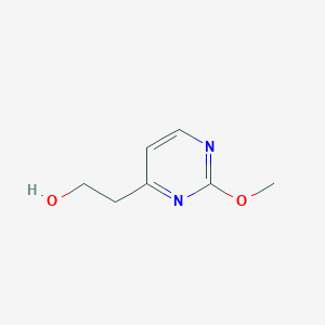molecular formula C7H10N2O2 B1424395 2-(2-Methoxypyrimidin-4-yl)ethanol CAS No. 1240725-45-4