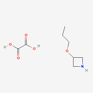 molecular formula C8H15NO5 B1424397 3-Propoxy-azetidine oxalate CAS No. 1187928-96-6