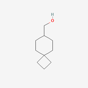 molecular formula C10H18O B1424419 Spiro[3.5]nonan-7-ylmethanol CAS No. 1082373-80-5