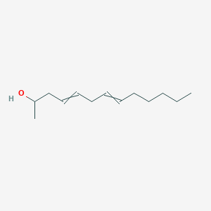 molecular formula C13H24O B14244510 Trideca-4,7-dien-2-ol CAS No. 497859-37-7