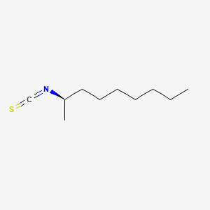 molecular formula C10H19NS B1424462 (R)-(-)-2-Nonyl isothiocyanate CAS No. 737000-85-0