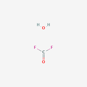 molecular formula CH2F2O2 B14244697 Carbonyl difluoride--water (1/1) CAS No. 278182-20-0