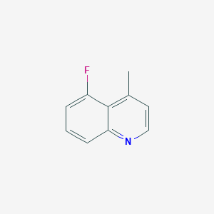 molecular formula C10H8FN B142448 5-Fluoro-4-methylquinoline CAS No. 144147-04-6