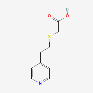 molecular formula C9H11NO2S B14244828 (2-Pyridin-4-yl-ethylsulfanyl)-acetic acid CAS No. 247109-12-2