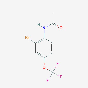 molecular formula C9H7BrF3NO2 B142451 2'-Bromo-4'-(trifluoromethoxy)acetanilide CAS No. 131395-29-4