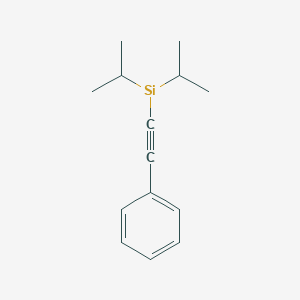 molecular formula C14H19Si B14245191 CID 78062802 