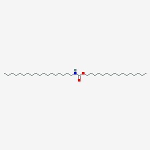 molecular formula C35H71NO2 B14245468 Hexadecyl octadecylcarbamate CAS No. 228850-97-3