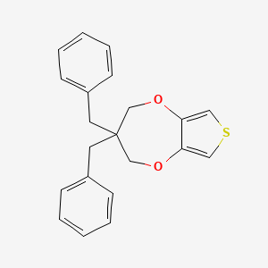 molecular formula C21H20O2S B14245778 Agn-PC-0nhxne CAS No. 406940-42-9