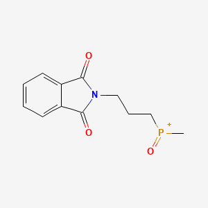 molecular formula C12H13NO3P+ B14245896 Agn-PC-0nhkma CAS No. 410541-93-4