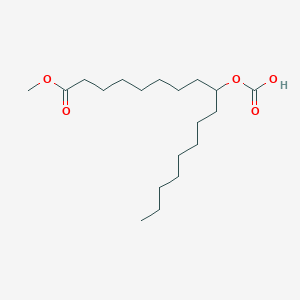 molecular formula C19H36O5 B14246167 Methyl 9-(carboxyoxy)heptadecanoate CAS No. 389575-01-3